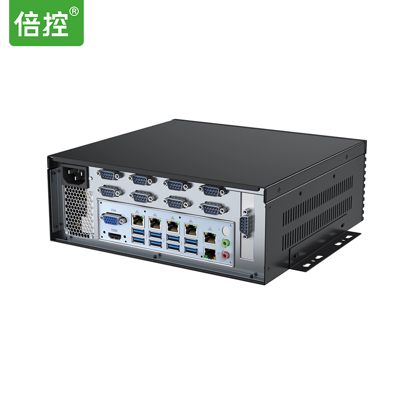 壁掛式多網(wǎng)卡多串口工控機自動化控制RS485倍控B365-2U-6LAN-8COM-C