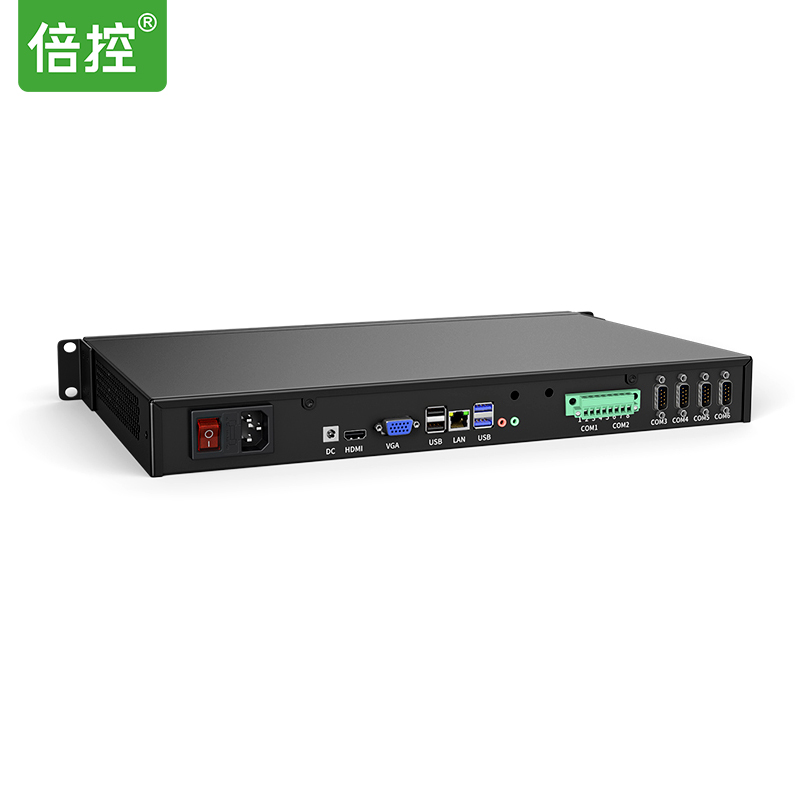 倍控ITX-1U-485-OEM 1U機架式服務(wù)器RS232/RS485多串口工控電腦主機