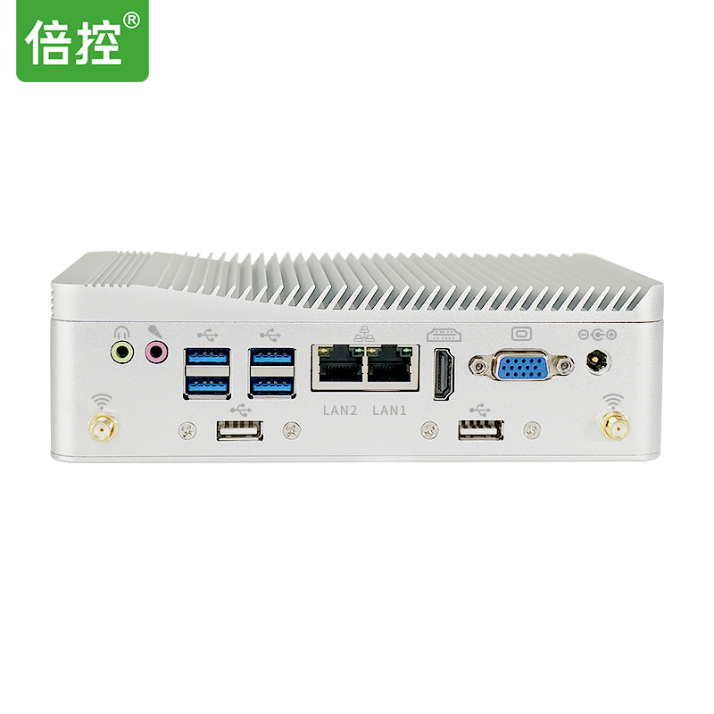 倍控 I3-6157U嵌入式迷你工控機(jī) 酷睿低功耗迷你微型工控主機(jī)耐高低溫工業(yè)電腦