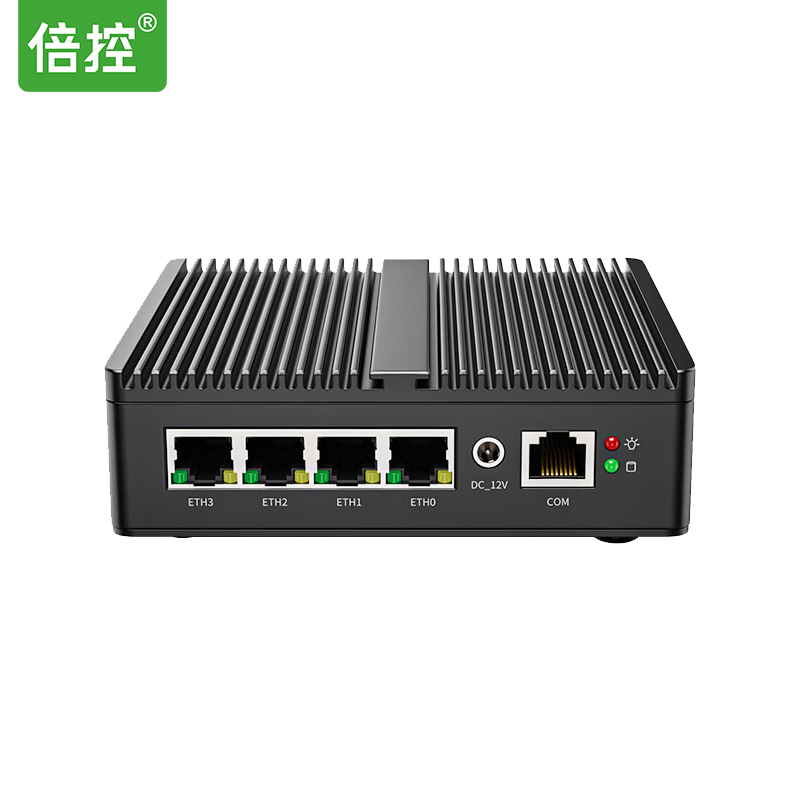 倍控N100工控機N200 I3-N305 N300迷你電腦愛快軟路由ROS防火墻linux服務(wù)器嵌入式邊緣計算